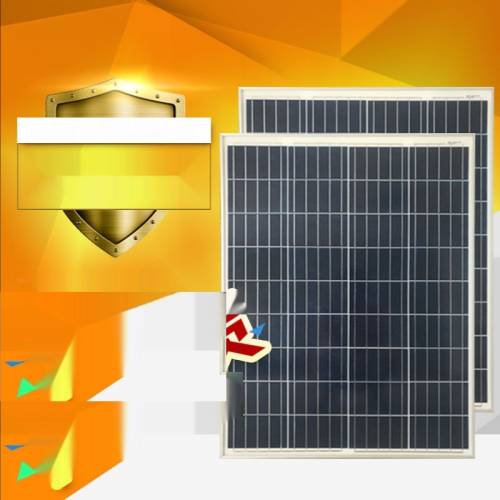 GY Nou Panou Solar Fotovoltaic din Siliciu Policristalin 100W 12V Incarcare Baterie