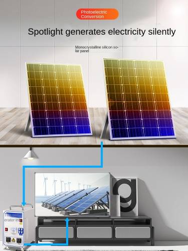 Panou FQ Panou Fotovoltaic Sistem Eolian-Solar Complementar de Generare a Energiei Solare
