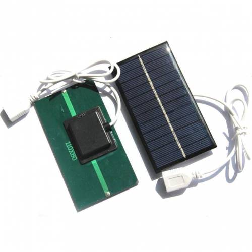 1w 6v Usb Mini panou solar Placa solara portabila DIY in aer liber pentru incarcare mobila placa bancara Led incarcator de lumina telefon rapid