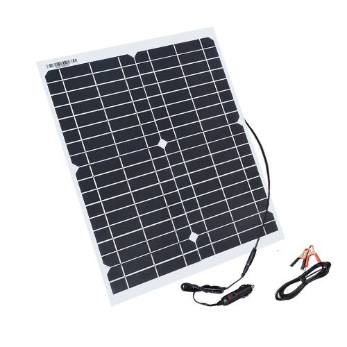 Boguang panou solar flexibil 20w 18V panouri modul de celule solare DC pentru lumina iaht auto RV 12v baterie barca 5v incarcator exterior