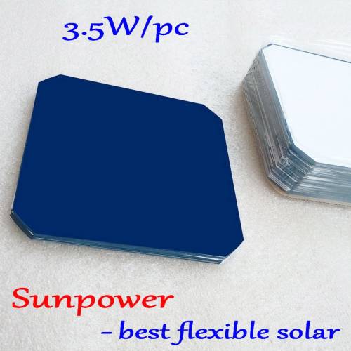 Celule solare flexibile Sunpower Max 3 - 5W / buc Panou de celule solare flexibile monocristaline DIY poate fi indoit