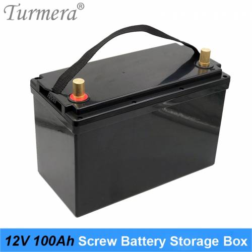 Cutie de stocare a bateriei Turmera 12V 100Ah 120Ah pentru baterii Lifepo4 de 3 - 2V Sistem panou solar 36V si utilizare neintrerupta