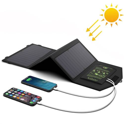 Incarcator de panou solar 5V Incarcator de baterie solar Foldale Dual USB pentru iPhone iPad Samsung Huawei Xiaomi Honor OPPO Vivo Google