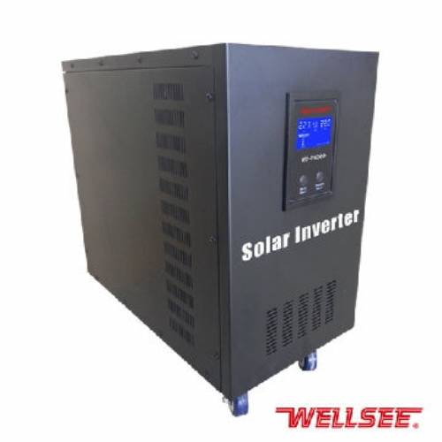Invertor solar hibrid WELLSEE 8kva 24v 48V 6kw WS-P6000 Convertor de sistem de panou de alimentare CC la CA