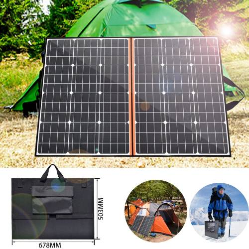 Kit pliabil de panou solar 200w 150w complet incarcator portabil de baterie 12v controler solar 20A pentru RV masina rulota acasa in aer liber