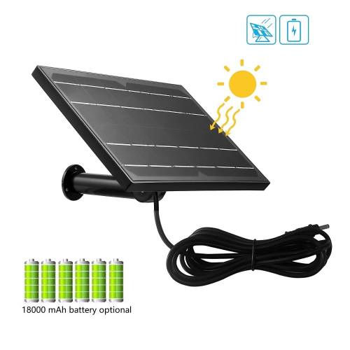 Mini panou solar de exterior 12V - baterie incorporata de 8W pentru router de supraveghere de securitate - incarcator solar de 5V USB impermeabil...
