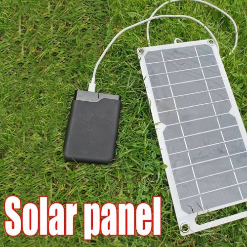 Panou solar 30W 5V USB portabil drumetii in aer liber Sistem de incarcare a bateriei Kit complet cu placi solare pentru ventilator ceas telefon Power...
