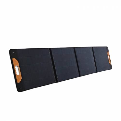 Panou solar pliabil portabil de 200 W - pliabil - pentru camping in aer liber - din silicon monocristalin