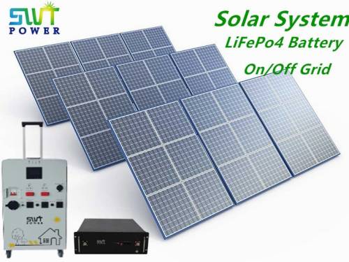 Sistem energetic de acasa cu panouri solare in afara retelei Generator solar portabil de 1000 W cu baterie cu litiu Sistem invertor cu unda...