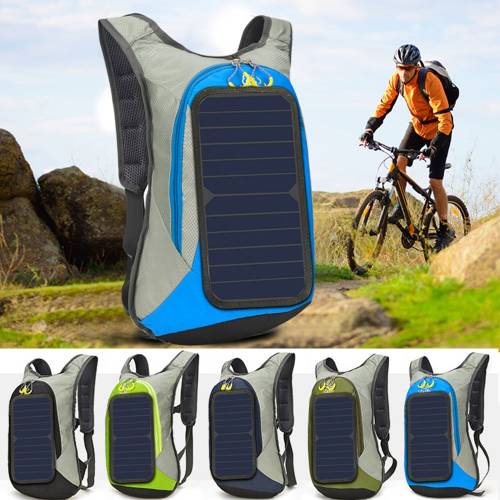 Xinpuguang 6W 6V USB Rucsac Panou Solar Baterie Power Bank Incarcator pentru Smartphone Camping in aer liber Alpinism Calatorii Drumetii