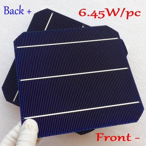 Cea mai noua celula solara mono cu panou solar dublu-4BB Celula solara mono cu suficient fir de celule solare cu panglica PV- Celula solara flexibila...