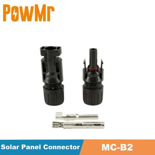 Conector nou pentru panou solar O pereche de barbati si femei pentru sectiuni transversale de cabluri solare 2 - 5 mm2 ~ 6 - 0 mm2 Contector solar...