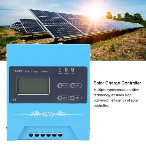 Controler de incarcare solara MPPT 30A / 20A / 10A Blacklight LCD Regulator solar Panou solar Controller JN-MPPT-MINI