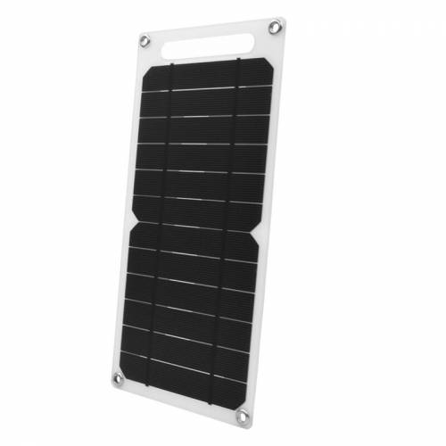 Panou solar 6W 5V Incarcator solar monocristalin in aer liber pentru telefon mobil pentru ciclism in aer liber Alpinism Camping Picnic