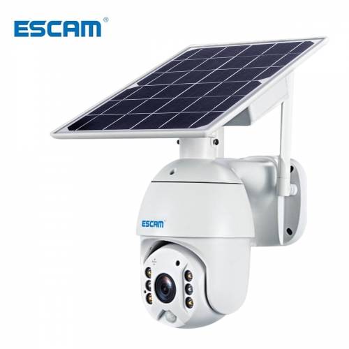 ESCAM QF280 1080P Cloud Storage PT WIFI Battery PIR Alarm Camera IP cu panou solar Vision nocturna bidirectional IP66 rezistent la apa